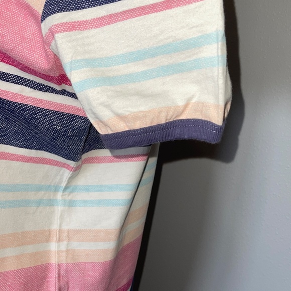 Vans Striped Beach Vibes Skater Dress Size Small 100% Cotton Summer Excellent - Picture 5 of 8